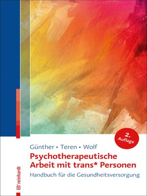 cover image of Psychotherapeutische Arbeit mit trans* Personen